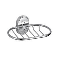 Мыльница хром с держателем Frap F1902-1  1/40