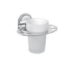 Склянка скло з тримачем для зубних щіток Frap F1906-1 1/80