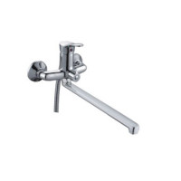 F2214-B (H14) Змішувач для ванної довгий гусак букс.перекл Ø35 FRAP 1/10