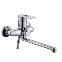 F22701-B (H701) Змішувач для ванної довгий гусак букс.перекл Ø40 FRAP 1/10