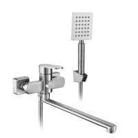 F22805 (H805) Змішувач для ванни НЕРЖ. довгий гусак Ø35 FRAP 1/8