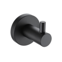 Гачок одинарний чорний/нержавіюча сталь Frap F30205 1/80