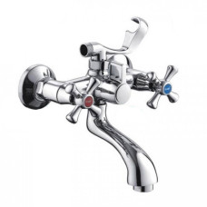 F32732-B (H732) Змішувач для ванної буксовий  короткий гусак карт. перек.FRAP 1/10