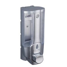 Дозатор для рідкого мила настінний пластик 380 мл матовий 1/50 F407