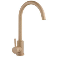 F40899-3 (H899) Змішувач для кухні НЕРЖ. U-гусак гайка Коричневий Ø35 FRAP 1/10