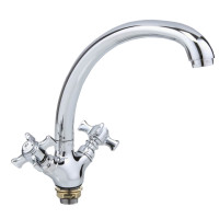 F4224 (H24) Смеситель для кухни буксовый гайка FRAP 1/10