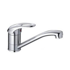 F4503 (Н03) Змішувач для кухні короткий гусак шпилька  Ø40 FRAP 1/10