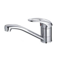 F4503-2 Змішувач для кухні короткий гусак гайка Ø40 FRAP 1/10