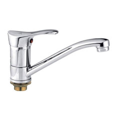 F4514-2-B (H14) Змішувач для кухні гусак 15см гайка Ø35 FRAP 2/20