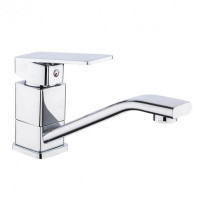 F4546 Змішувач для кухні короткий гусак гайка Ø35 FRAP 1/10