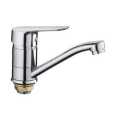 F45703-B (H703) Змішувач для кухні гусак 15см гайка Ø40 FRAP 1/10