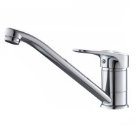 F49702-B (H702) Змішувач для кухні гусак 25см гайка Ø40 FRAP 1/10