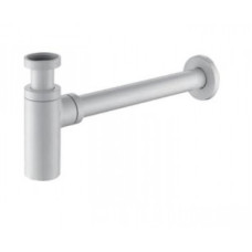 Сифон для умивальника FRAP стакан вихід в стіну білий 1/20