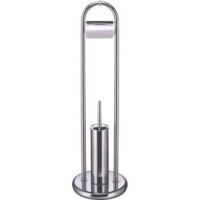 Йоржик підлоговий з паперотримач хром 82 см Frap F903 1/6