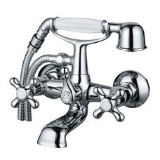 Змішувач для ванни вилив поворотний дивертор вбудований ARNO 1/2