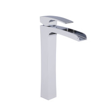 G1007-21 Змішувач для умивальника високий водоспад гайка Ø25 Gappo Jacob 1/8