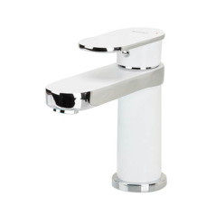 G1019-8 Змішувач для умивальника гайка білий/хром Ø35 Gappo Furai 1/8