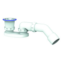 Сифон для душ.кабіни зі з'ємним випуском 11/2