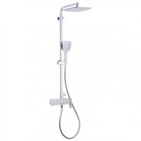 G2417-8  Душова панель білий/хром Gappo Futura 1/3