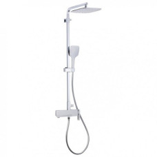 G2417-8  Душова панель білий/хром Gappo Futura 1/3