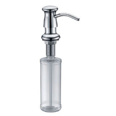 Дозатор рідкого мила вбудований латунь/пластик 300 мл GAPPO G403 1/30
