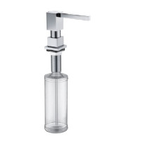 Дозатор рідкого мила вбудований латунь/пластик 300 мл GAPPO G404 1/30