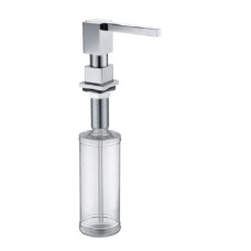 Дозатор рідкого мила вбудований латунь/пластик 300 мл GAPPO G404 1/30