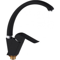 G4150 Змішувач для кухні гайка чорний Ø35 Gappo Aventador  1/8