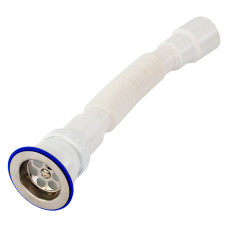 Гофросифон Ø40 х Ø40/50 800 мм зі з'ємн.випуском 11/2