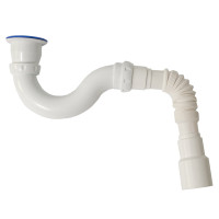 Сифон для душ.кабіни прямотічний 11/2