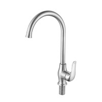 Змішувач для кухні U-гусак НЕРЖ. Ø35 WEZER INX4-06 1/10