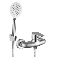 Змішувач для душу НЕРЖ. Ø35 WEZER INX5-04 1/10