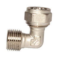 Кутник під обжим ключем 16 х 1/2