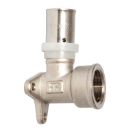 Кутник під опресовку для сант.виробів 20 х 1/2