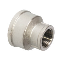 Муфта латунна різьбова редукційна 3/4