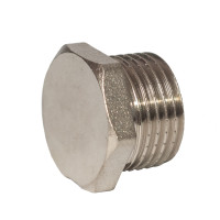 Заглушка латунная резьбовая 3/4