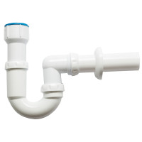 Cифон для писсуара Ø40 прямоточный с отдводом Ø40 UNICORN K310 1/50