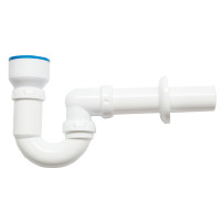 Сифон для пісуара Ø50 прямотічний з відводом Ø40 UNICORN K315 1/50