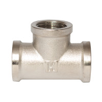 Трійник латунний різьбовий 1/2