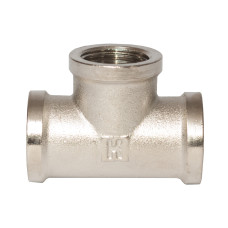 Трійник латунний різьбовий 11/4