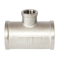 Трійник латунний різьб.редукційний 3/4