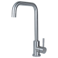 Змішувач для кухні НЕРЖ. Г-гусак гайка KT Ø35 AQUATICA KT-4B270P