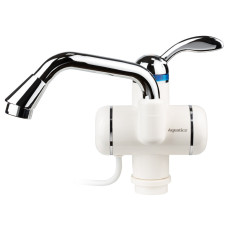 Проточний водонагрівач LZ 3.0кВт 0,4-5 бар умивальник довгий гусак гайка AQUATICA LZ-5A211W