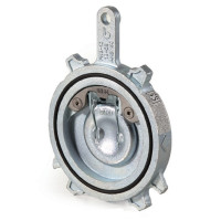 M6.43012525A Міжфланцевий звор.клапан заслінка DN125 з пружиною, ущільнювач NBR -20/110C Brandoni