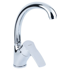 Смеситель для кухни гусак ухо лат. шток гайка ML Ø40 AQUATICA ML-4B441C