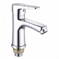 PUD1-045 Змішувач для умивальника одноричажний гайка Ø35 WEZER 1/10