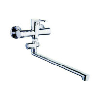 Змішувач для ванної дивертер DV-02 плоский гусак Ø35 WEZER PUD6-B045 1/10