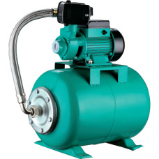 Насосна станція 0.37 кВт Hmax 32м Qmax 45л/хв (вихровий насос) SHIMGE QB60G + Бак 24