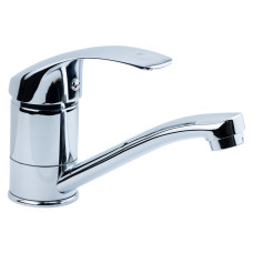 Змішувач для кухні гусак прямий 250мм гайка SD Ø40 TAU SD-1B243C