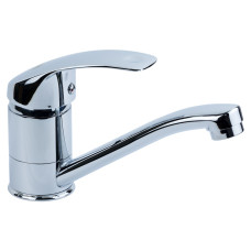 Змішувач для кухні гусак прямий 150мм шпилька SD Ø40 TAU SD-2B143C